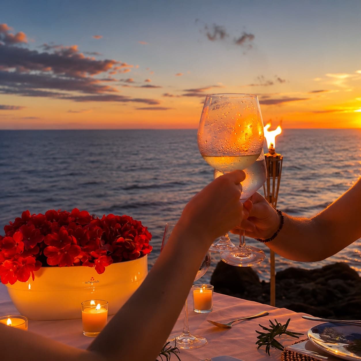 Sunset at the Cliff